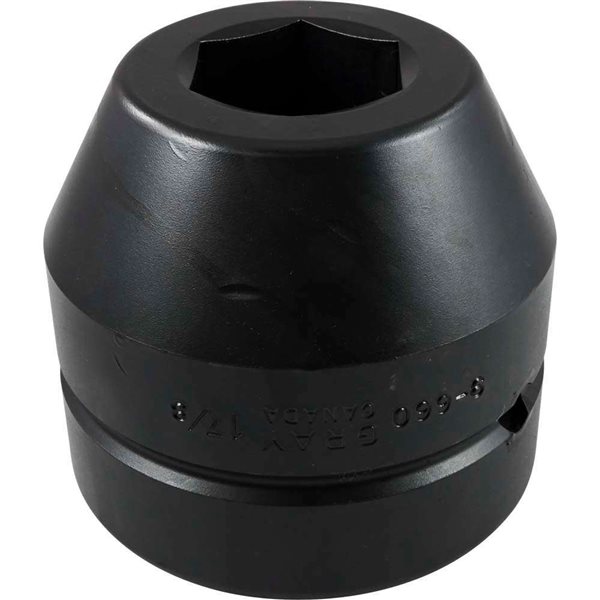 Gray Tools 1-7/8-in x 2-1/2-in Drive 6-Point SAE Shallow Impact Socket