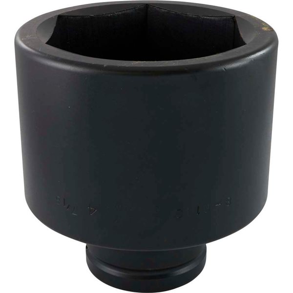 Gray Tools 4-7/16-in x 1-1/2-in Drive 6-Point Shallow Impact Socket