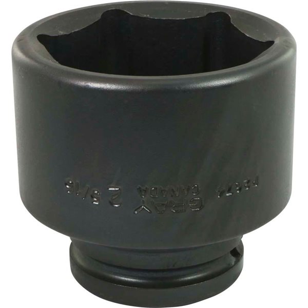 Gray Tools 2-5/16-in x 3/4-in Drive 6-Point Standard Shallow Impact Socket
