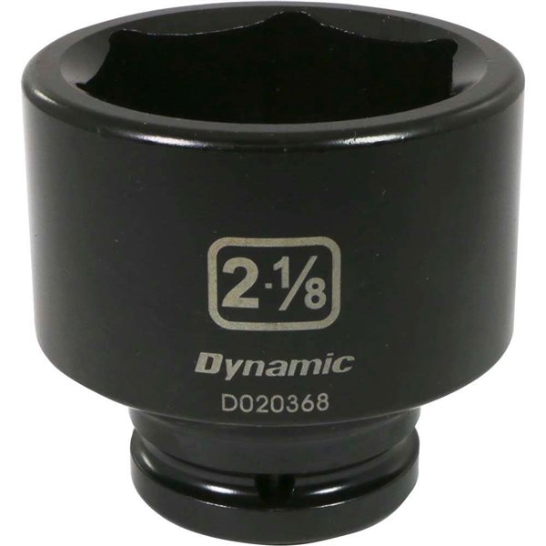 Dynamic Tools 3/4-in Drive 6-Point SAE 2-1/8-in Shallow Impact Socket