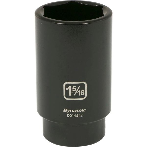 Dynamic Tools 1/2-in Drive 6-Point SAE 1-5/16-in Deep Length Impact Socket