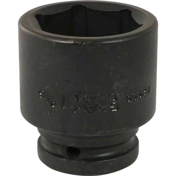 Gray Tools 1-9/16-in x 3/4-in Drive 6-Point Standard Shallow Impact Socket