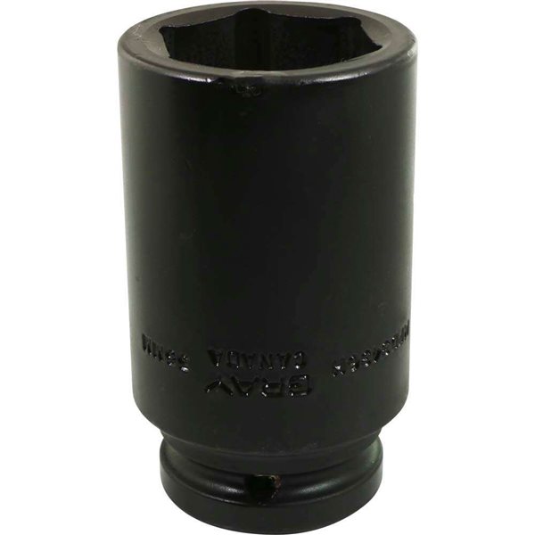 Gray Tools 36 mm x 3/4-in Drive 6-Point Metric Deep Impact Socket