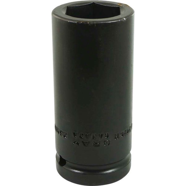 Gray Tools 26 mm x 3/4-in Drive 6-Point Metric Deep Impact Socket