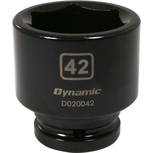 Dynamic Tools 3/4-in Drive 6-Point Metric 42 mm Shallow Impact Socket