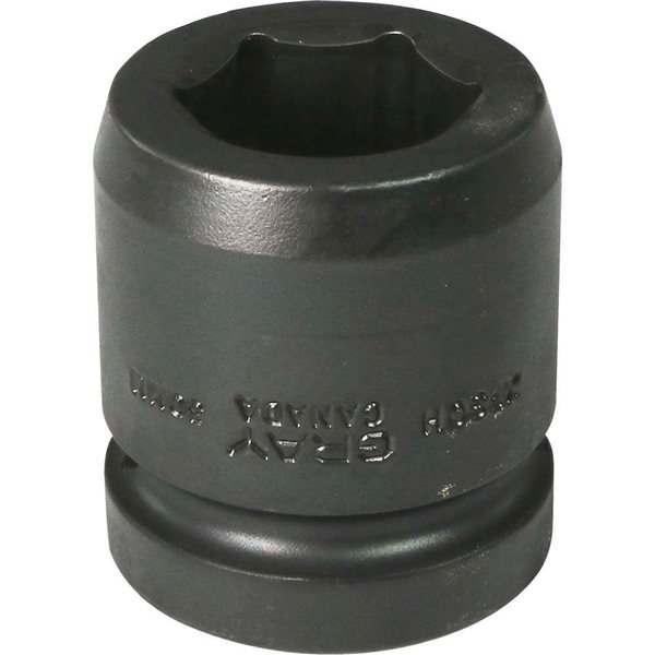 Gray Tools 30 mm x 1-in Drive 6-Point Metric Shallow Impact Socket