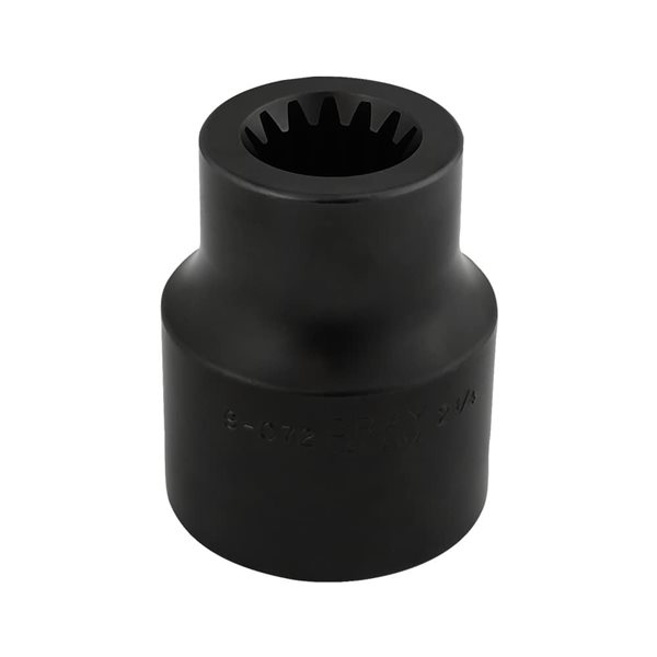 Gray Tools 2-1/4-in x #5 Spline Drive 6-Point SAE Shallow Impact Socket