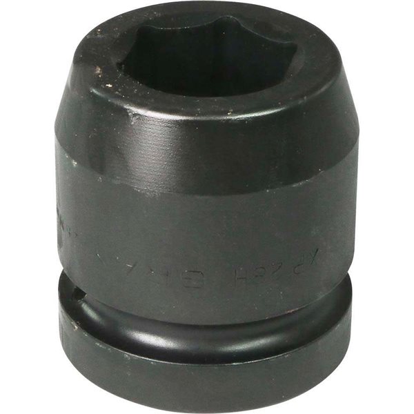Gray Tools 28 mm x 1-in Drive 6-Point Metric Shallow Impact Socket