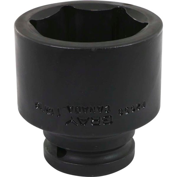 Gray Tools 1-13/16-in x 3/4-in Drive 6-Point Standard Shallow Impact Socket