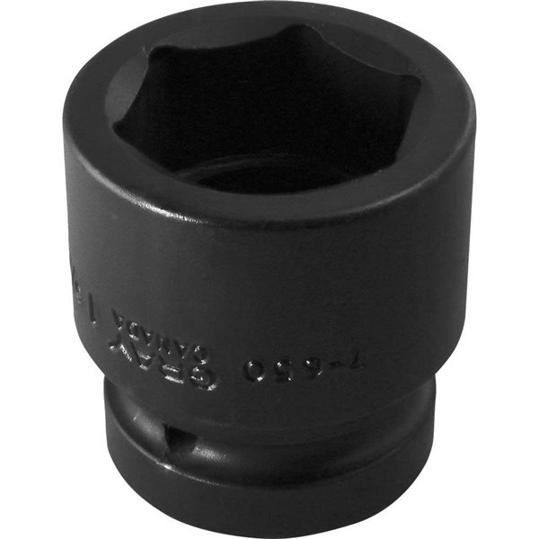 Gray Tools 1-9/16-in x 1-in Drive 6-Point SAE Shallow Impact Socket