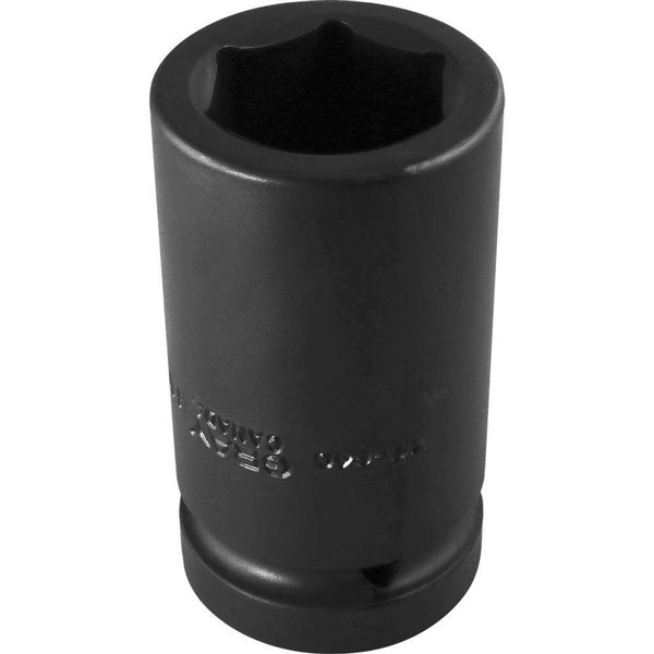 Gray Tools Standard 1-in Drive 6 Point Deep Length 1 1/4-in Impact Socket