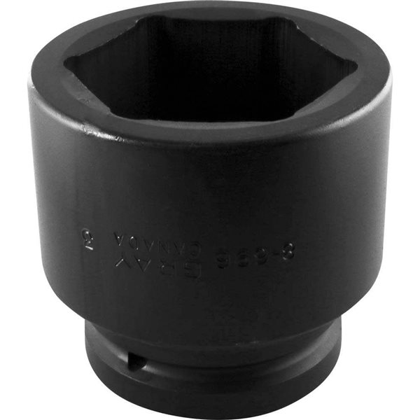 Gray Tools 3 x 1-1/2-in Drive Standard 6-Point Shallow Impact Socket