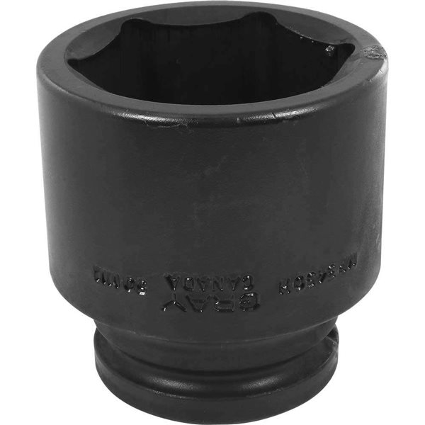 Gray Tools 50 mm X 3/4-in Drive Metric 6-Point Shallow Impact Socket