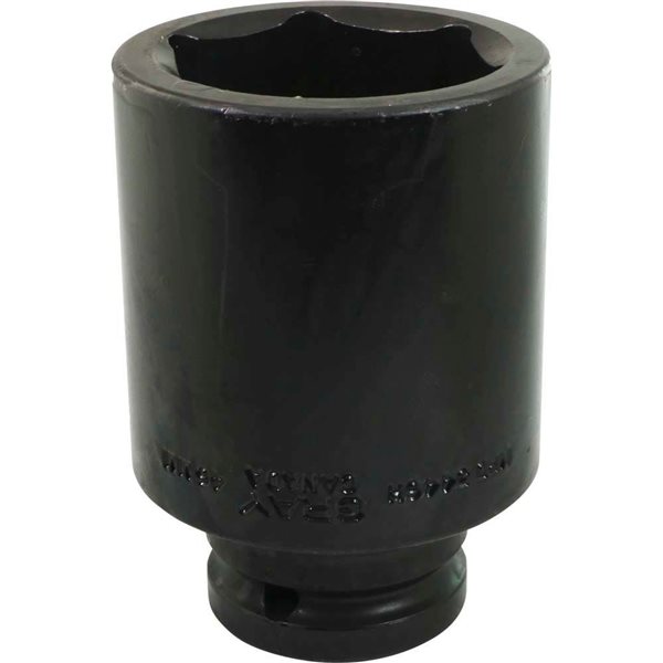 Gray Tools 46 mm X 3/4-in Drive Metric 6-Point Deep Impact Socket
