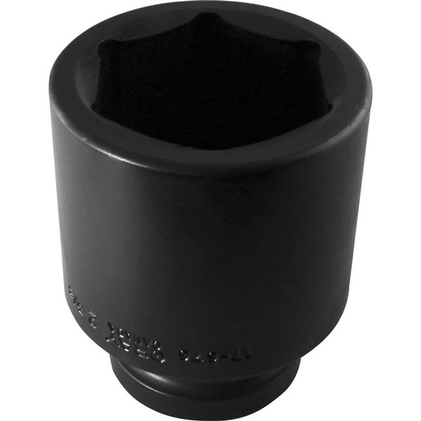 Gray Tools Standard 1-in Drive 6 Point Deep Length 2 3/8-in Impact Socket