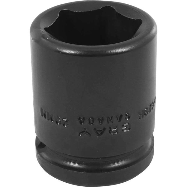 Gray Tools 29 mm X 3/4-in Drive Metric 6-Point Shallow Impact Socket