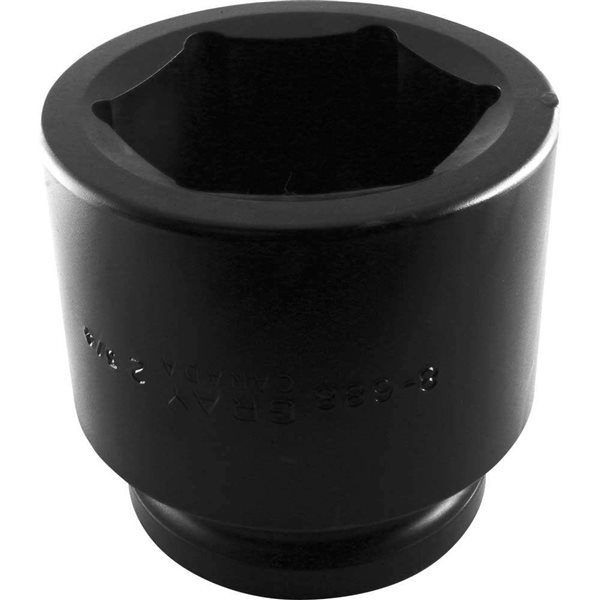 Gray Tools Standard 1 1/2-in Drive 6 Point Standard Length 2 3/4-in Impact Socket