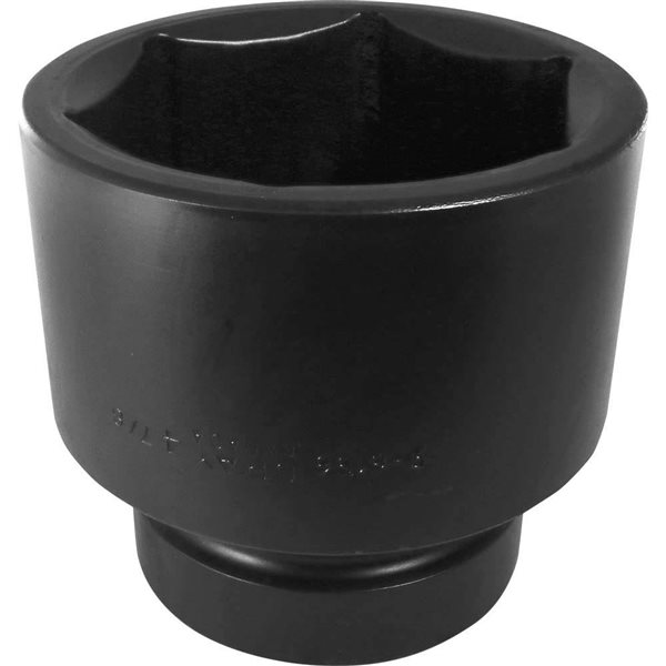 Gray Tools 4-7/8 x 2-1/2-in Drive Standard 6-Point Shallow Impact Socket