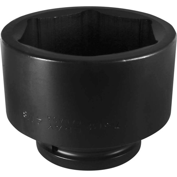 Gray Tools Standard 1-in Drive 6 Point Standard Length 4 1/8-in Impact Socket