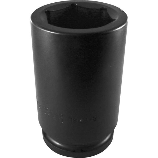 Gray Tools Standard 1 1/2-in Drive 6 Point Deep Length 2 3/8-in Impact Socket