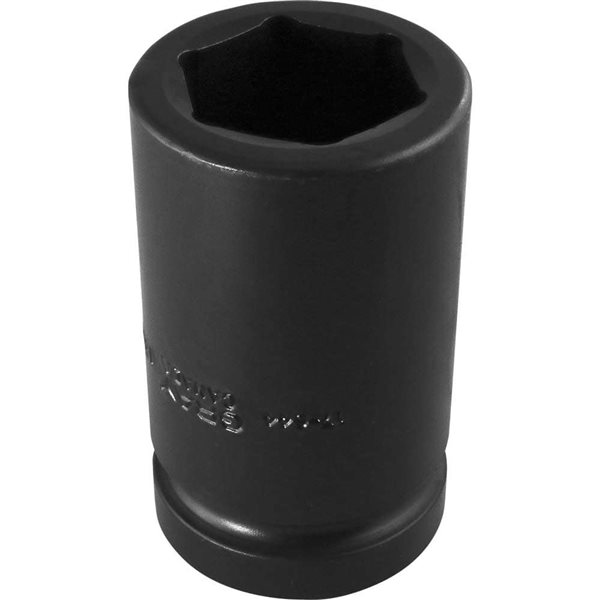 Gray Tools Standard 1-in Drive 6 Point Deep Length 1 3/8-in Impact Socket