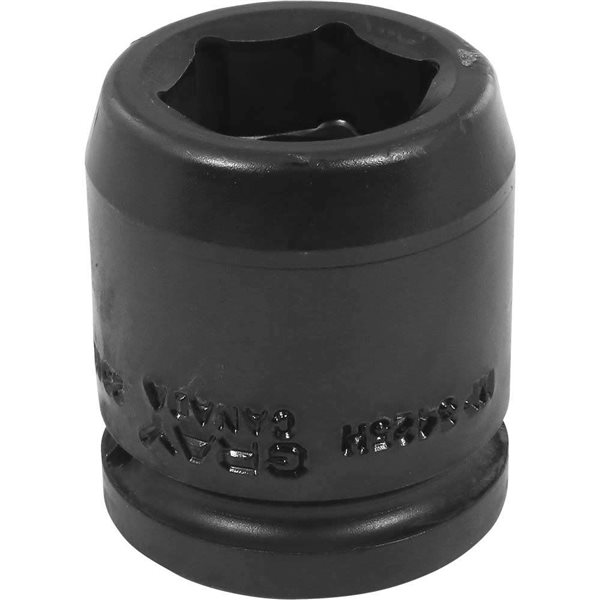 Gray Tools 25 mm X 3/4-in Drive Metric 6-Point Shallow Impact Socket