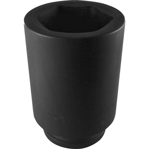 Gray Tools 2-7/8 x 1-1/2-in Drive Standard 6-Point Deep Impact Socket