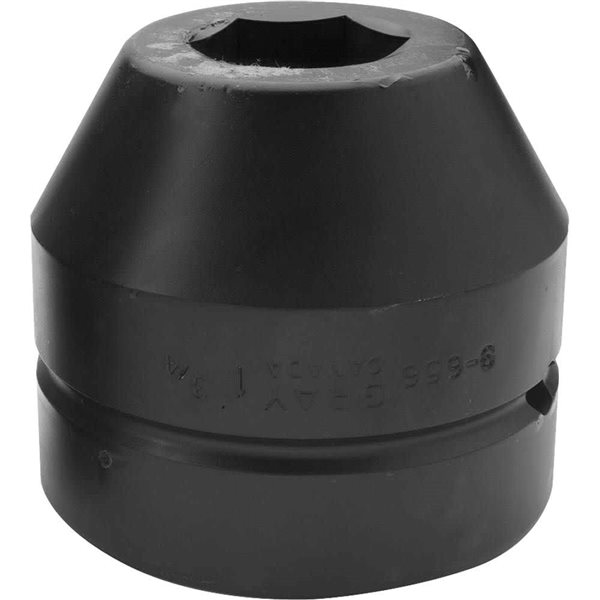 Gray Tools 1-3/4 x 2-1/2-in Drive Standard 6-Point Shallow Impact Socket