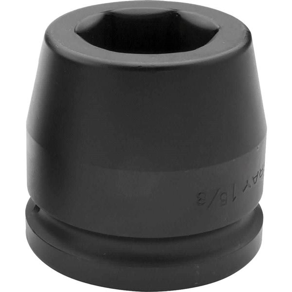 Gray Tools Standard 1 1/2-in Drive 6 Point Standard Length 1 5/16-in Impact Socket