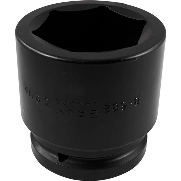 Gray Tools Standard 1 1/2-in Drive 6 Point Standard Length 2 9/16-in Impact Socket
