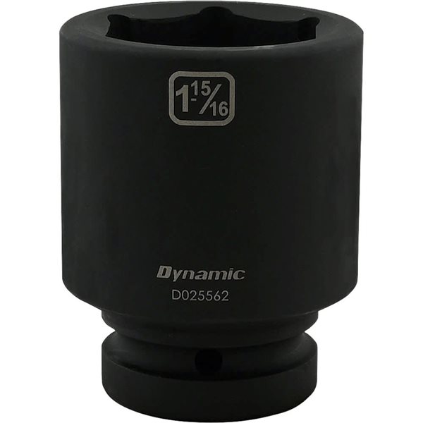 Dynamic Tools 1-15/16-in X 1-in Drive 6 Point Deep Length Impact Socket