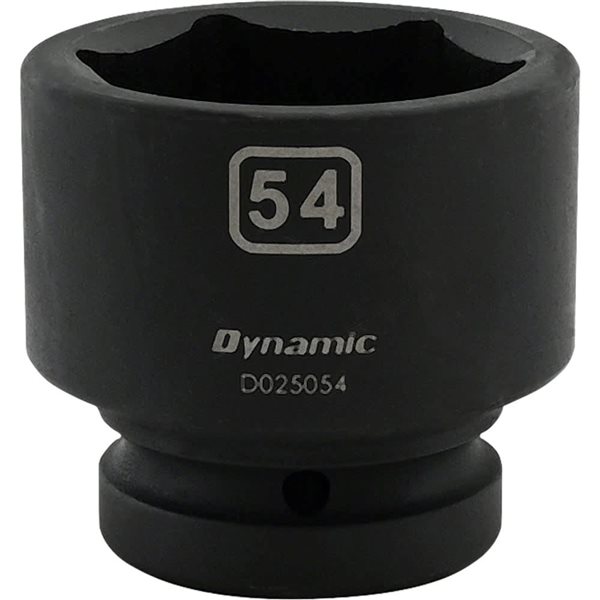Dynamic Tools 54mm X 1-in Drive 6 Point Standard Length Impact Socket