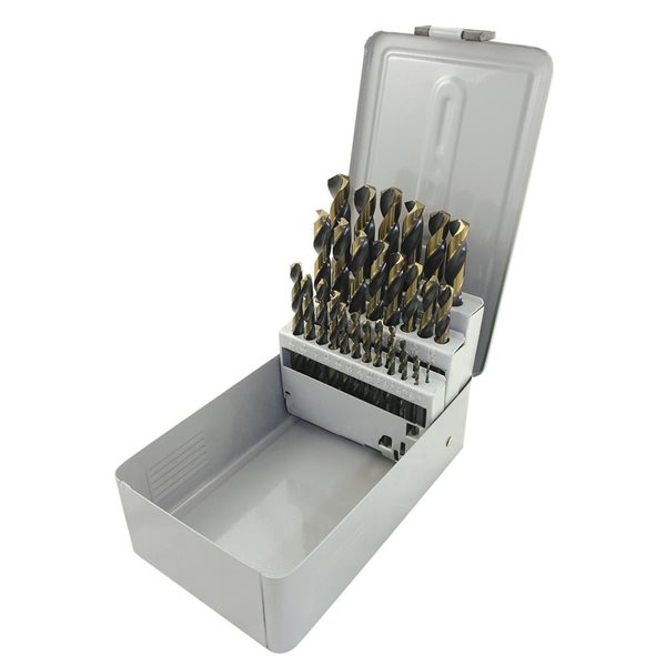 JET Assorted Standard 29-Piece Jobber Length Drill Bit Set