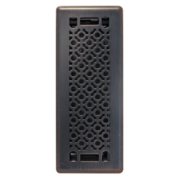 Floor Choice 3 x 10-in Cosmos Steel Floor Register - Copper