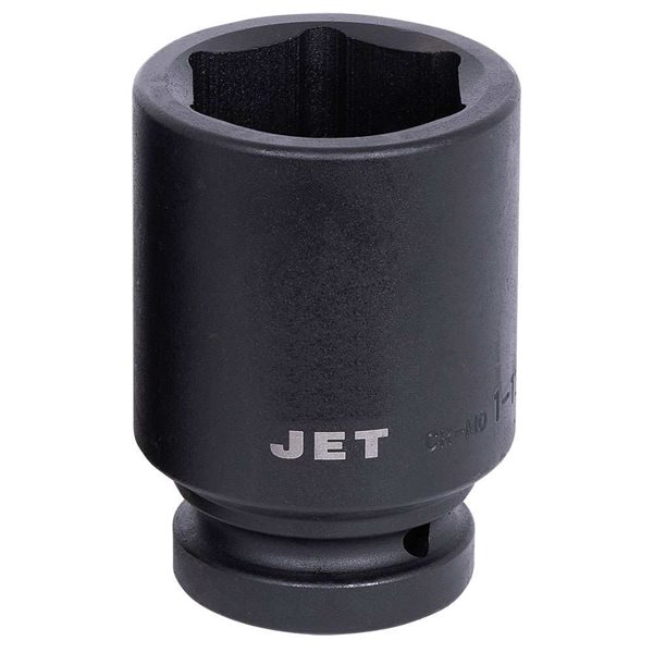 JET Standard 1-in Drive x 1 15/16-in 6-Point Deep Impact Socket