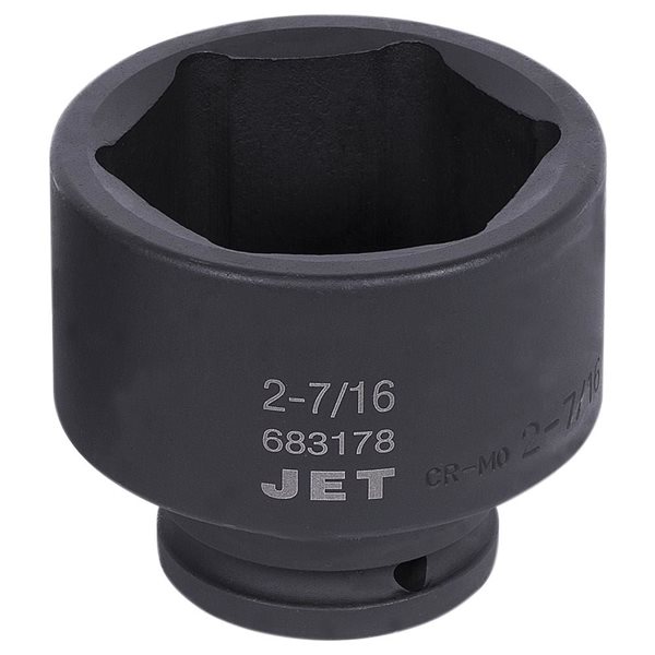 JET 3/4-in Drive x 2-7/16-in Regular SAE Impact Socket - 6 Points