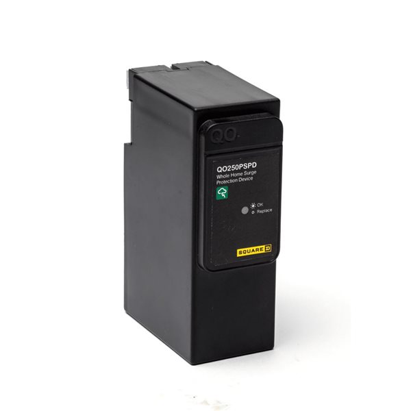 Square D Plug-on Type 1 Current 22 kA Indoor Neutral Whole House Surge Protector