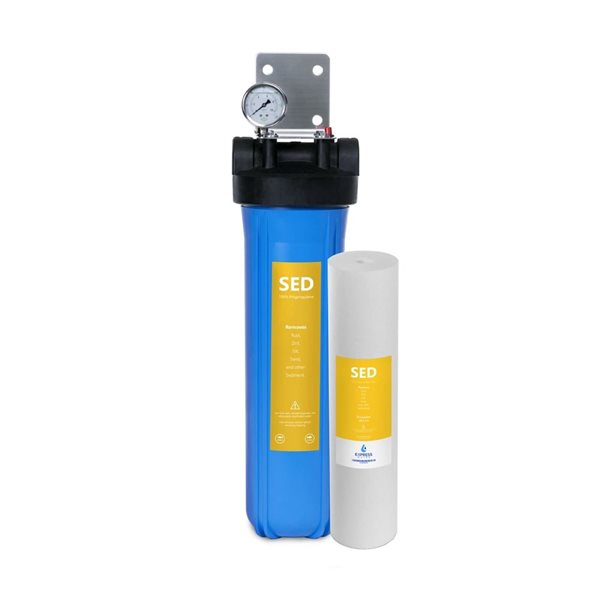 Express Water 1-Stage Sediment Filter Whole House Water Filtration System
