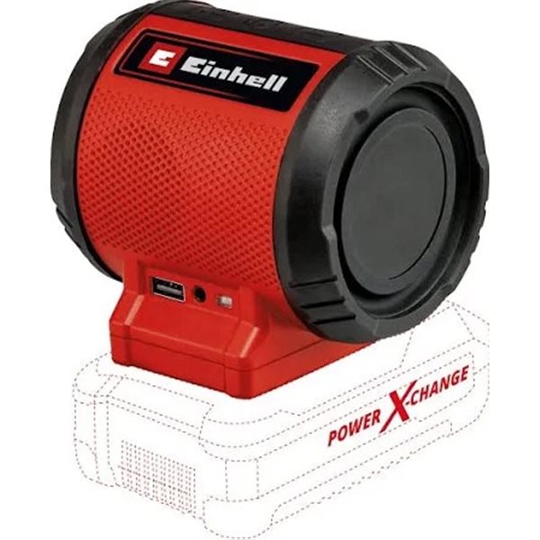 Einhell TC-SR 18 18V Cordless Bluetooth Speaker with Lithium Battery - Tool Only