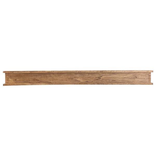 Dogberry Collections Cottage Fireplace Mantel 48 x 6 x 5.5-in - Aged Oak