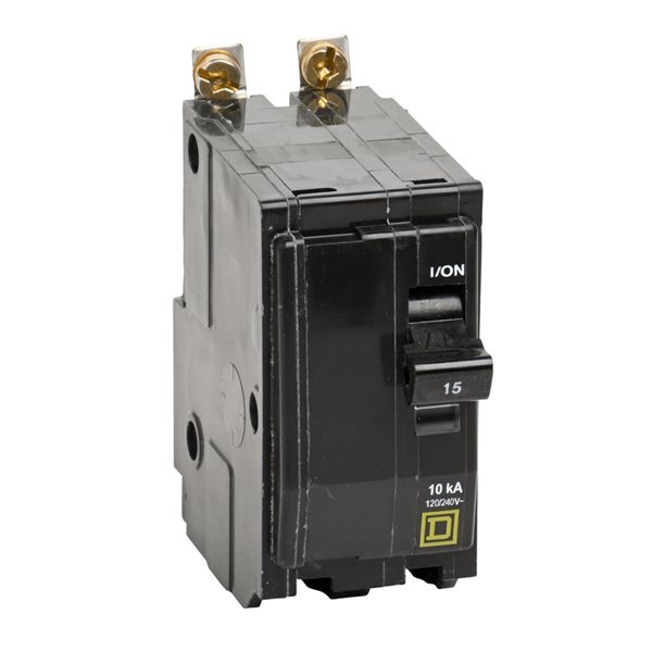 Schneider Electric Stab-Lok 25A Double Pole 120/240 VAC Plug-On Mini Circuit Breaker