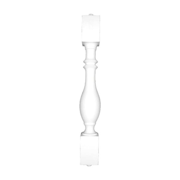 FOAMCORE 41.6 x 5 x 5-in Baluster - White