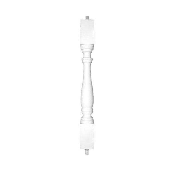 FOAMCORE 41.4 x 4.4 x 4.4-in Baluster - White