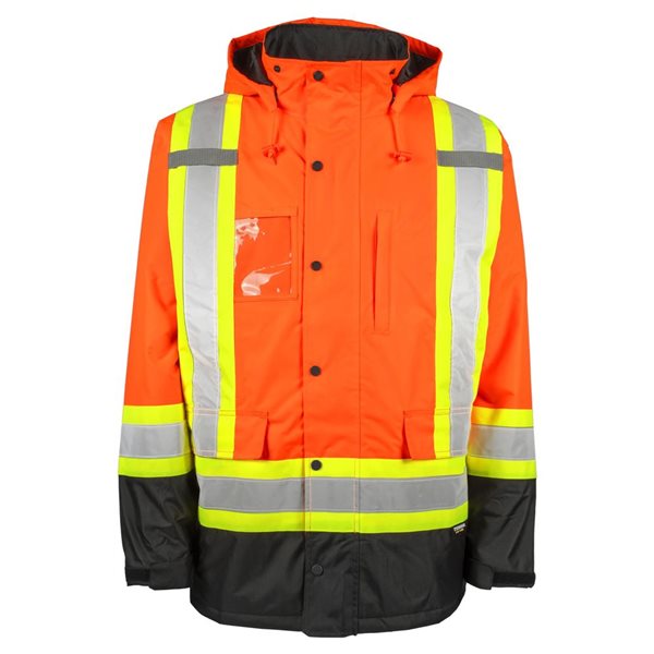 Terra X-Large Orange Polyester Parka