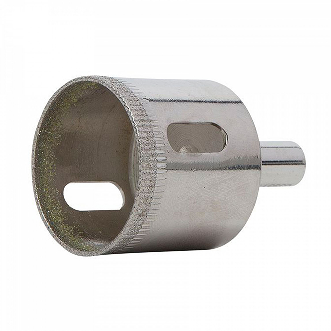 EAB Diamond Grit Hole Saw - 1 3/8-in Dia - 1-in Drilling Depth - Quick Change