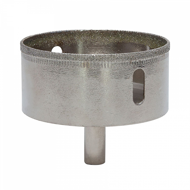 EAB Diamond Grit Hole Saw - 2 1/2-in Dia - Recyclable Metal - Universal