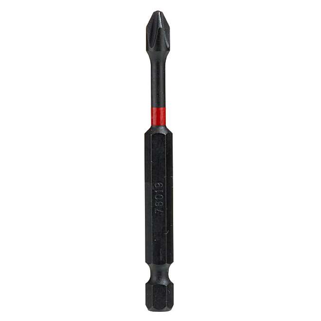 EAB Stay Sharp Torsion Impact Phillips Screwdriver Bit - Recyclable S2 Spring Steel - 1/4-in Hex Shank - #2 3-in