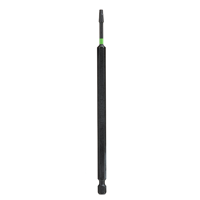 EAB Torsion Impact Screwdriver Bit - Square Recess - #1 6-in - S2 Steel