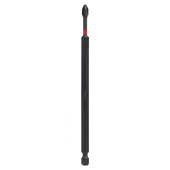 EAB Professional Torsion Impact Phillips Screwdriver Bit - Recyclable S2 Spring Steel - 1/4-in Hex Shank - #2 6-in
