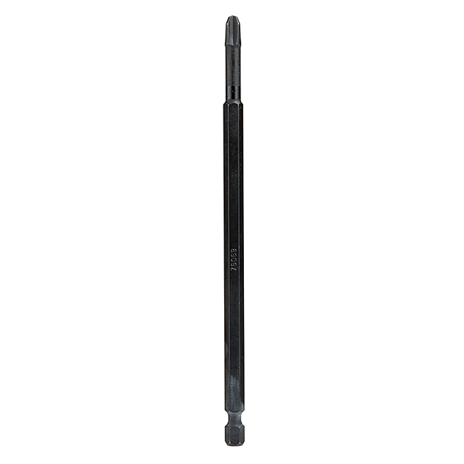 EAB Industrial Torsion Impact Phillips Screwdriver Bit - Recyclable S2 Spring Steel - 1/4-in Hex Shank - #3 6-in